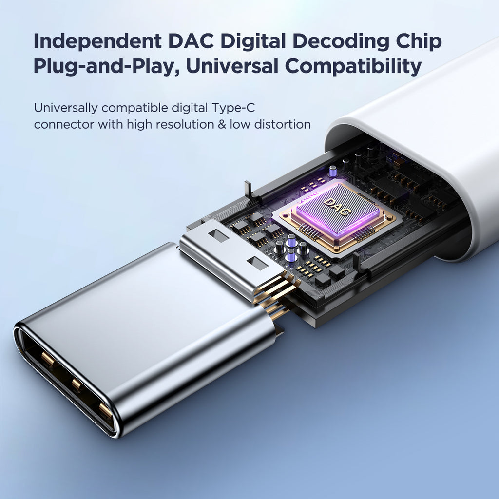 Joyroom JR-EC05 Type-C Series Half-In-Ear Wired Earphones for Exceptional Comfort and Sound - Image 2