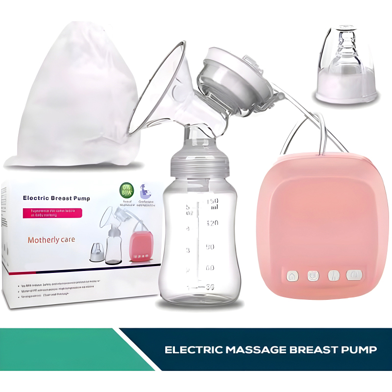 Powerful And Comfortable BPA-Free Electric Breast Pump With Strong Suction For Clean And Thorough Milk Extraction