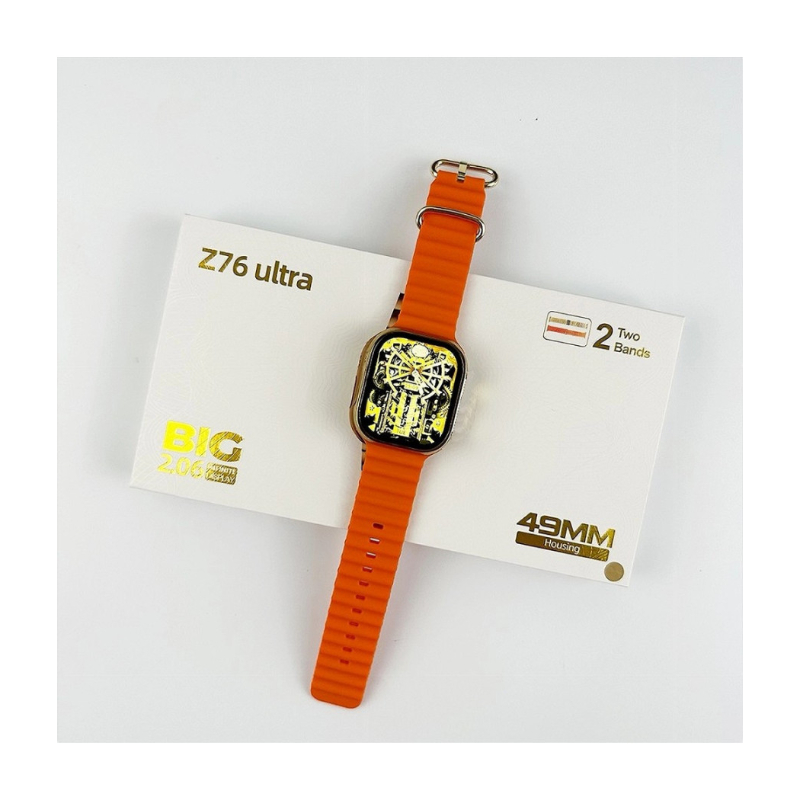 Z76 Ultra Gold Edition Stylish Smartwatch with Large Display, Health & Fitness Tracking, & Long Battery - Image 10