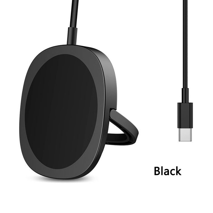 MagSafe Compatible 15W Magnetic Wireless Charger – Slim Charging Pad with Stand, Fast USB-C Quick Charge for iPhone & AirPods - Image 14