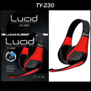 Lunar Lucid TY-230 Headset – Premium Audio for Mobile and PC – Comfortable and Stylish Design
