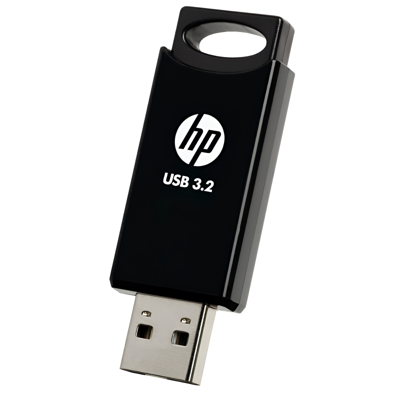 HP 712w Flash Drive – Compact, Capless Design with 32GB, 64GB, or 128GB Capacity - Image 3