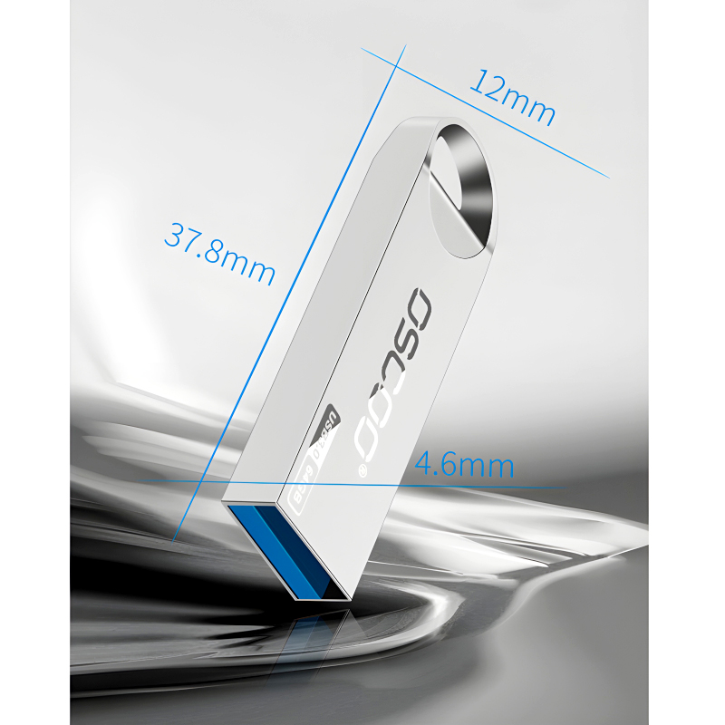 OSCOO OO2U-2 Metal USB 3.0 Flash Drive – 100% Original, 32/64/128GB High-Speed Pen Drive Memory Stick - Image 8