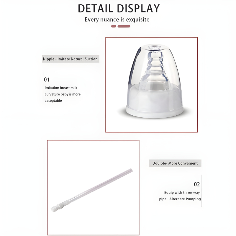 Powerful And Comfortable BPA-Free Electric Breast Pump With Strong Suction For Clean And Thorough Milk Extraction - Image 11