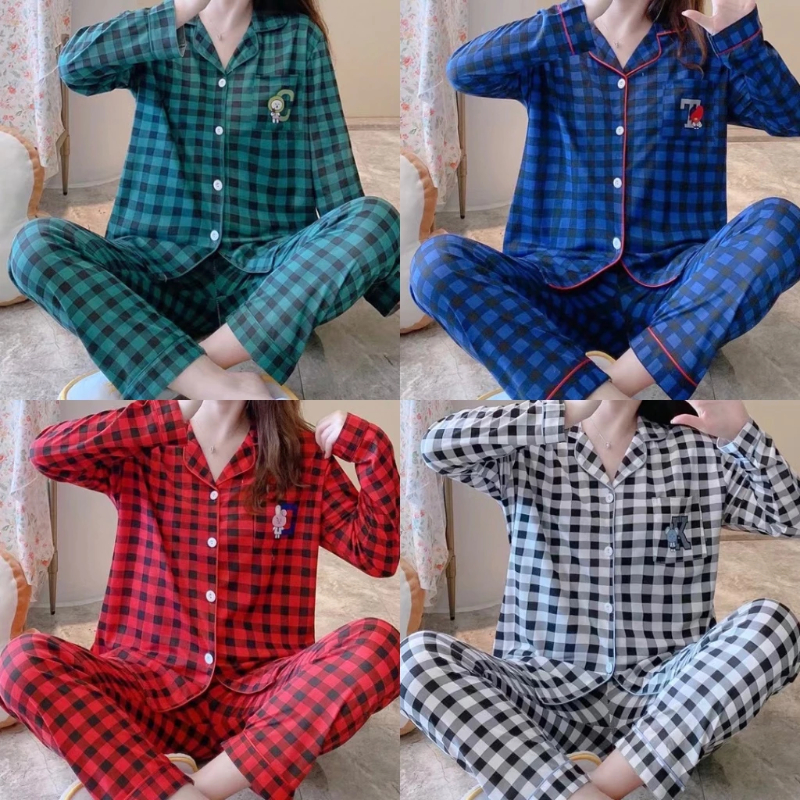 Elegant Comfort Women’s Luxe Long-Sleeve Nightwear Set for Cozy Nights - Image 3