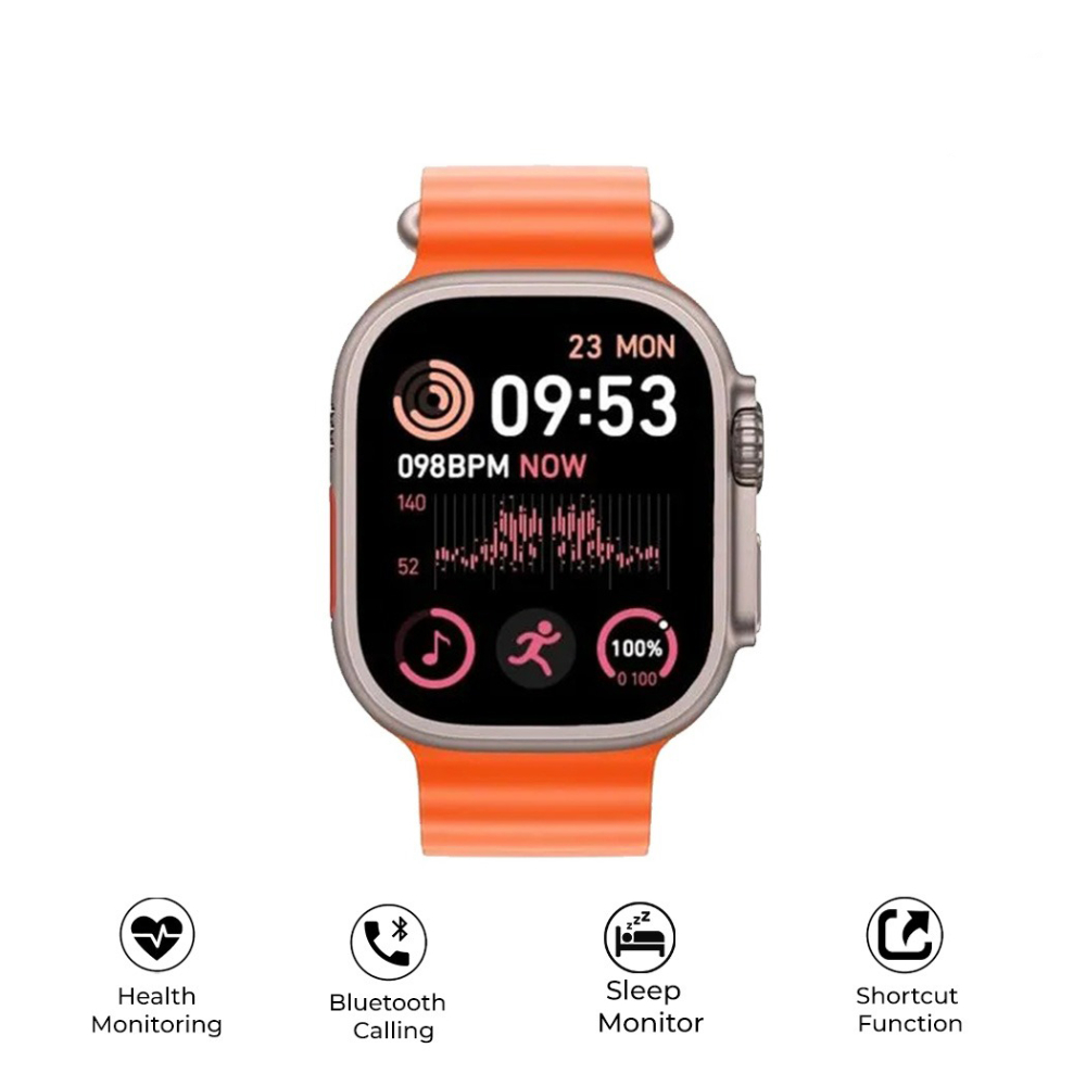 T800 Ultra 2 1.99″ HD IPS Display Smart Watch Series 9 Bluetooth Call Smartwatch - Image 5