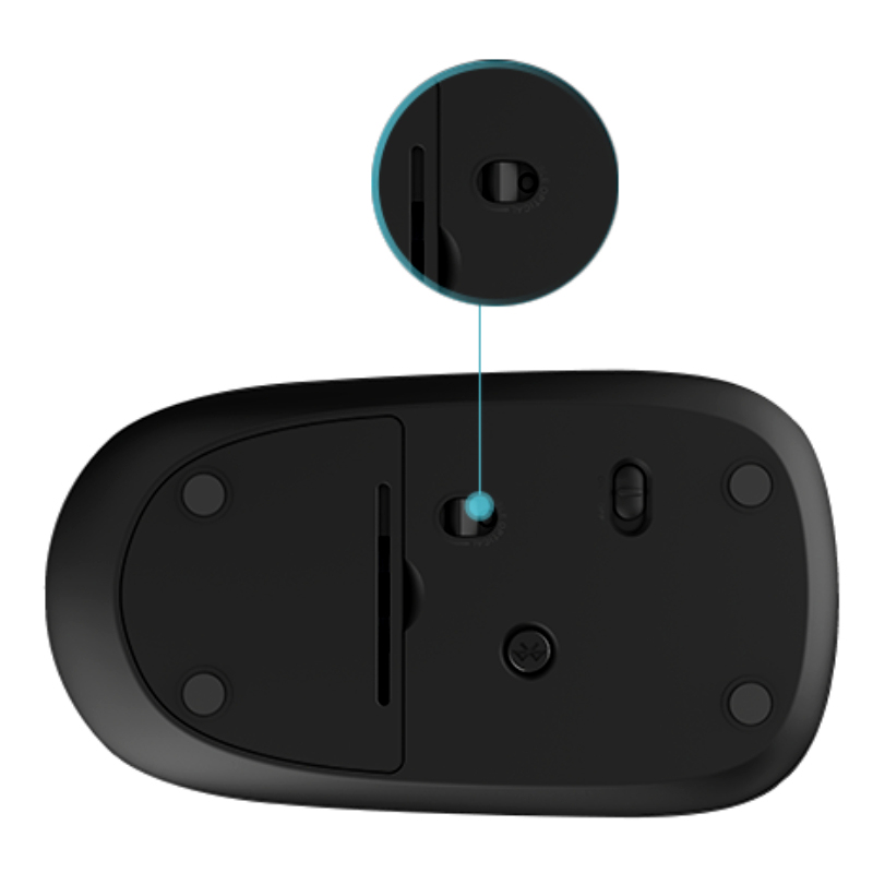 Rapoo M200 Silent Multi-Mode Wireless Mouse – Bluetooth 3.0/4.0 & 2.4GHz, 1300 DPI, Ultra-Slim Design - Image 28