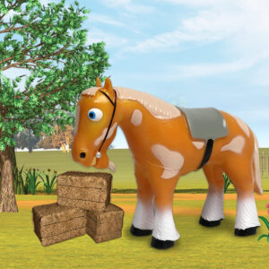 Fun and Educational Interactive Musical La Granja De Zenon Horse Toy For Kids