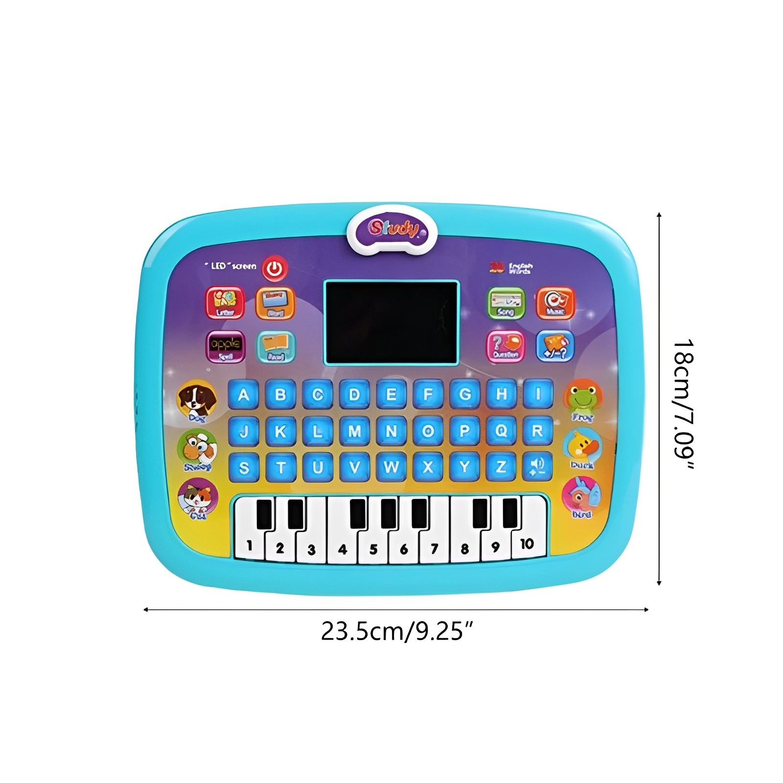 26 English Words Kids Learning Educational Tablet With Led Screen - Image 4