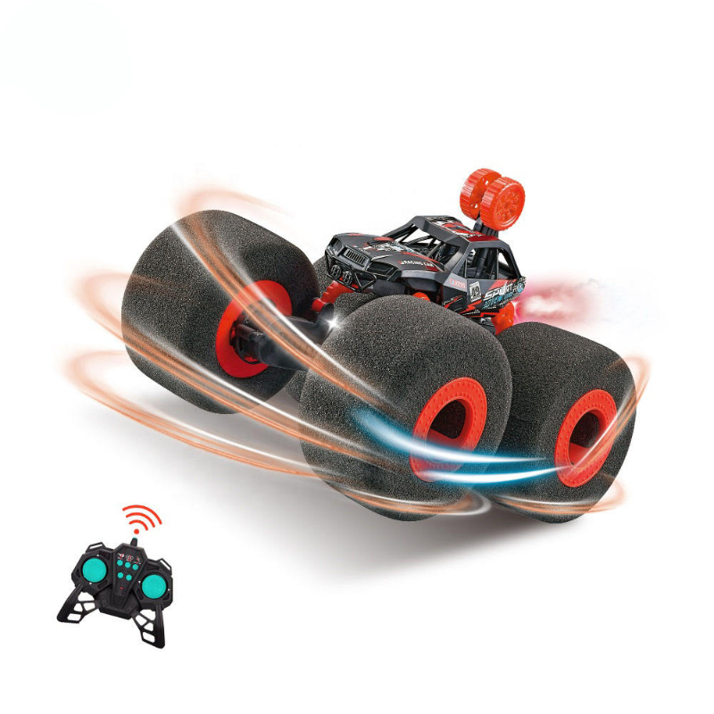 2.4G Lightweight Remote Control Sponge Wheel Water Spray Stunt Car - Image 7