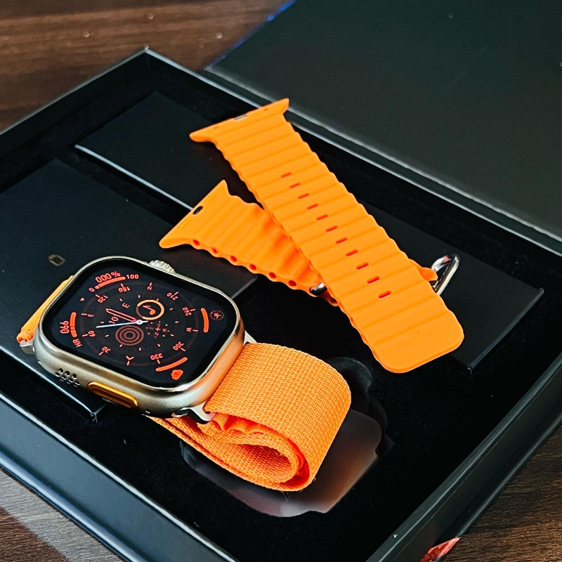 HW9 Ultra Max 2.2 Inch Amoled Screen Display Series 8 Smart Watch - Image 11