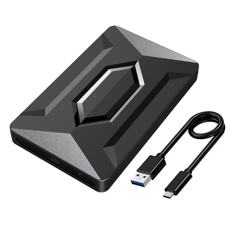 SATA III 2.5-Inch HDD/SSD External Enclosure – USB 3.1 Type-C, UASP Support, Tool-Free Design, Plug-and-Play - Image 4