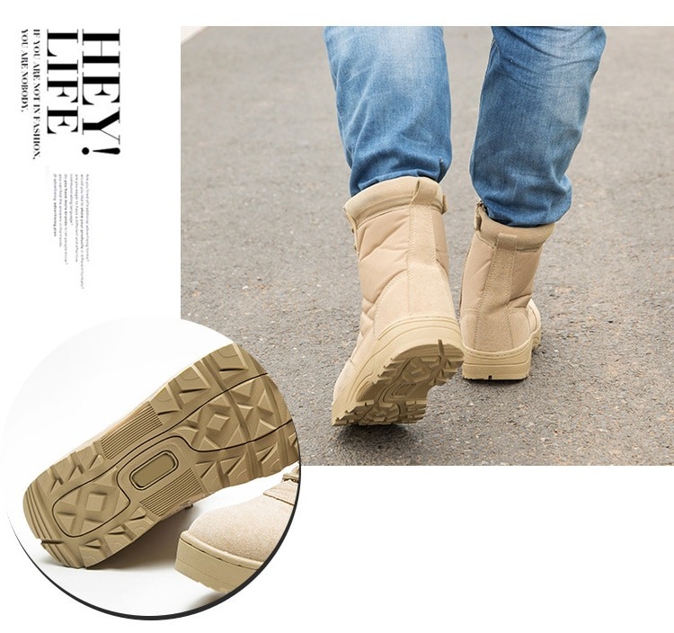 Long Outdoor Boots Breathable Desert Hiking DMS - Image 2
