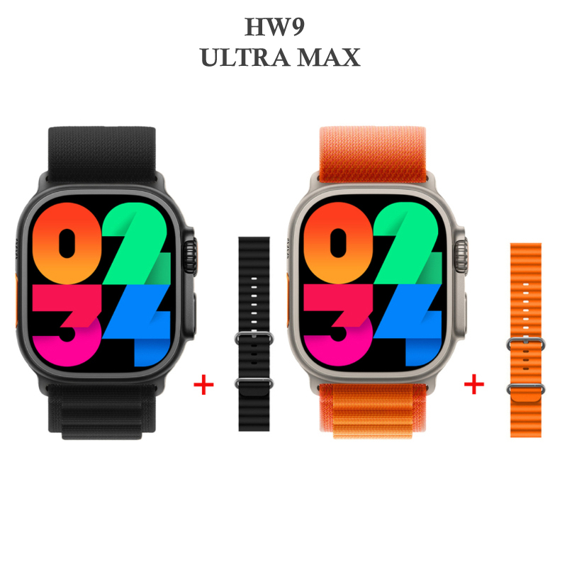 HW9 Ultra Max 2.2 Inch Amoled Screen Display Series 8 Smart Watch - Image 9