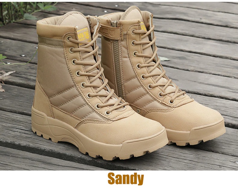 Long Outdoor Boots Breathable Desert Hiking DMS - Image 6