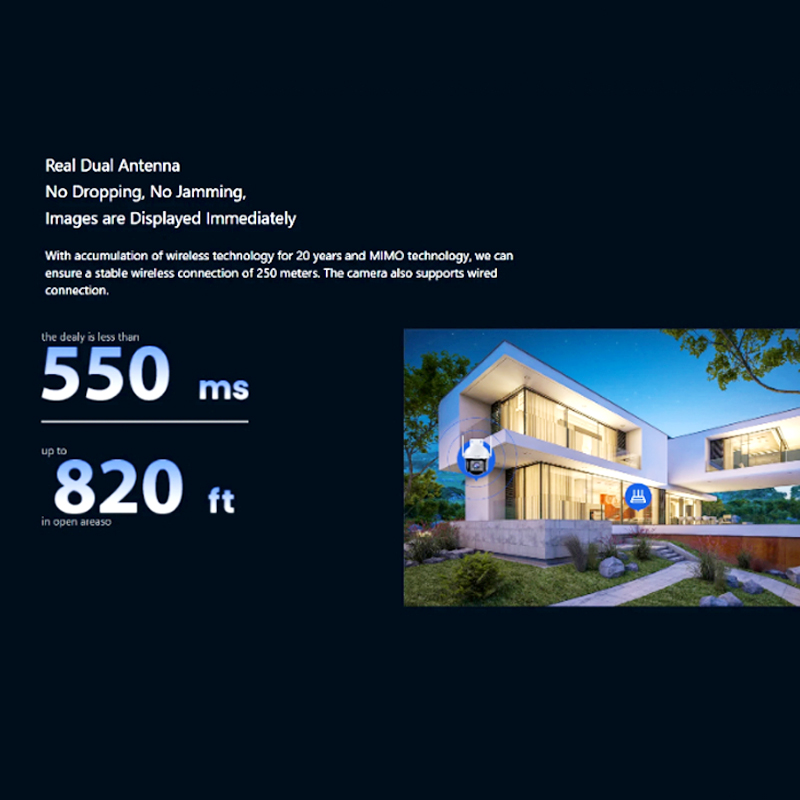 Tenda CH3-WCA 1080P Outdoor Wi-Fi Pan/Tilt Camera with Full-Color Night Vision, Alexa Support, and Smart Alerts - Image 5