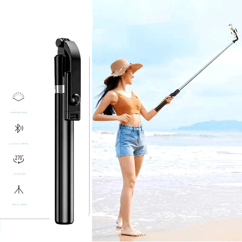 R1-L Bluetooth Selfie Stick Tripod – Extendable Up to 170 cm with Wireless Remote Control - Image 2