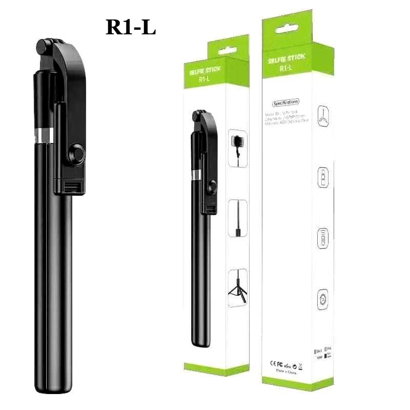 R1-L Bluetooth Selfie Stick Tripod – Extendable Up to 170 cm with Wireless Remote Control