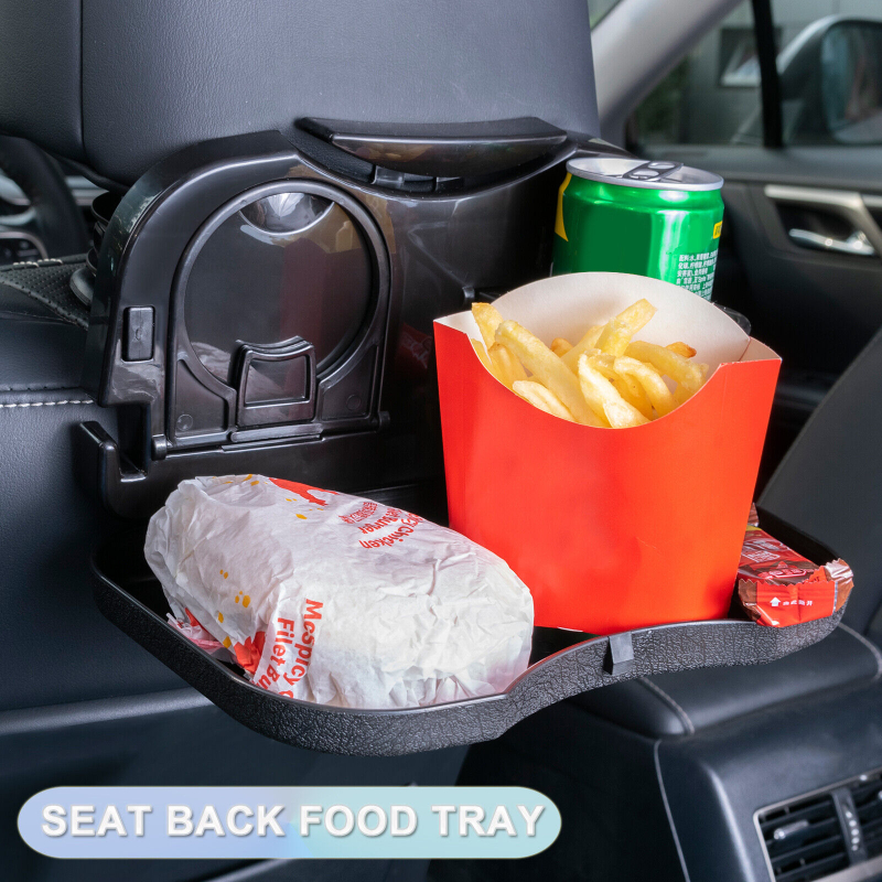 Multifunctional Easy To Install Foldable Car Travel Dining Tray - Image 3