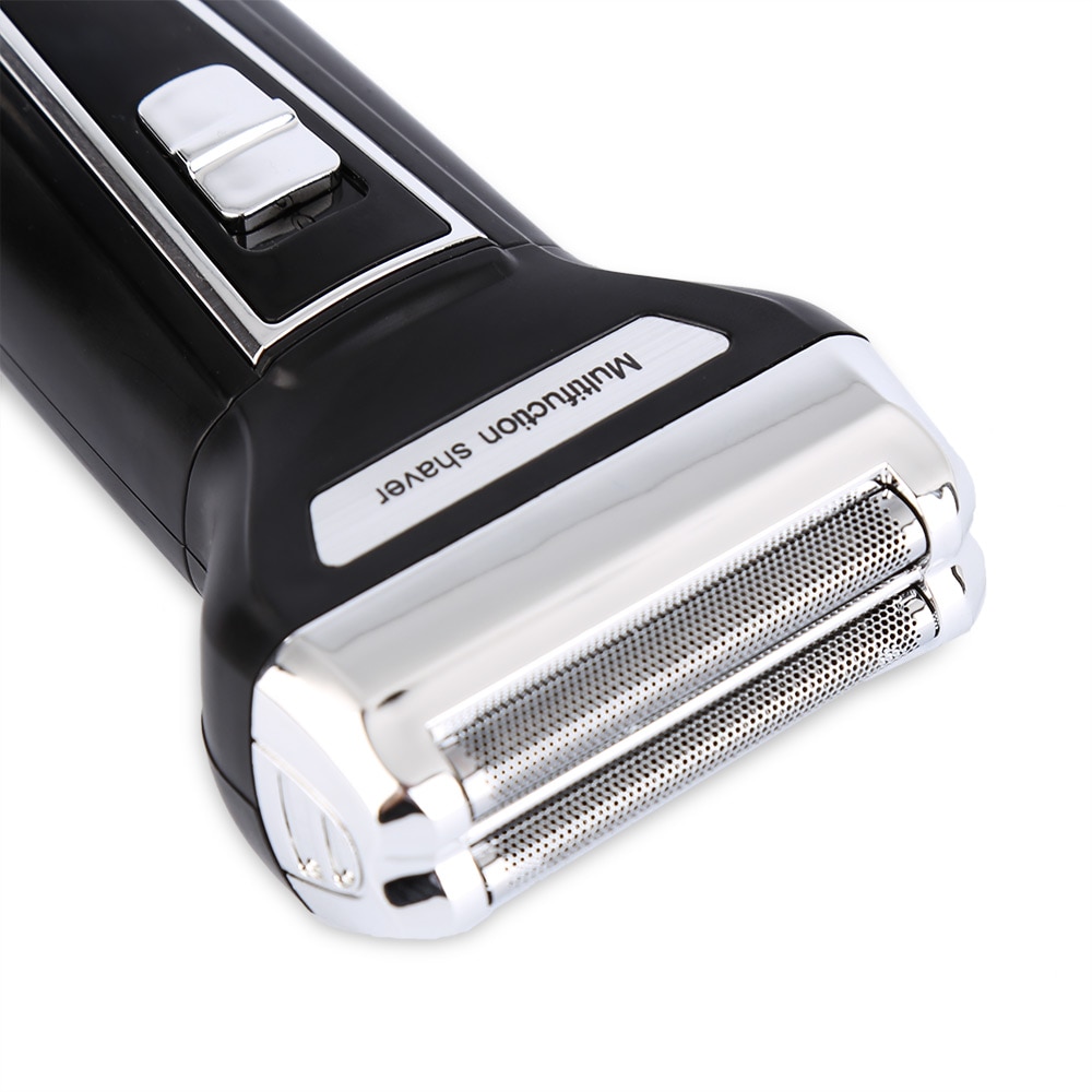 Kemei KM-6558 3 In 1 Electric Shaver Nose Hair Trimmer Double-Blades Beard Trimmer Shaving Machine - Image 11