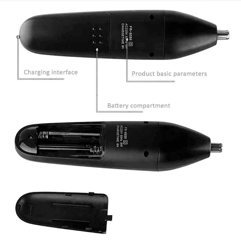 Kemei KM-6558 3 In 1 Electric Shaver Nose Hair Trimmer Double-Blades Beard Trimmer Shaving Machine - Image 2