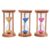 Lovely 3 Mins Wooden Frame Sand Hour Glass Home Kitchen Timer Clock Decor Gift