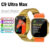 C9 Ultra Max Gold Edition Smart Watch 2.1″ Infinite HD Display, Calls, Health Tracking & Smart Notifications