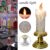 Candles Light Lamp LED Creative Votive Flameless With Glitter Color Changing Water Candle