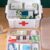 Multi-Layer Medicine Storage Organizer First Aid Box